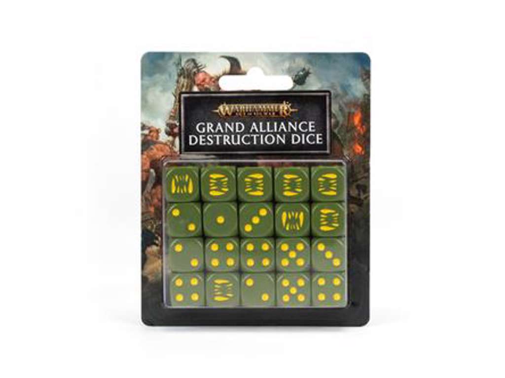 Aos: Grand Alliance Destruction Dice Set - Warhammer - 80-23