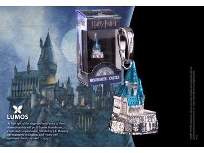 Hogwarts Castle silver vedhæng fra Harry Potter