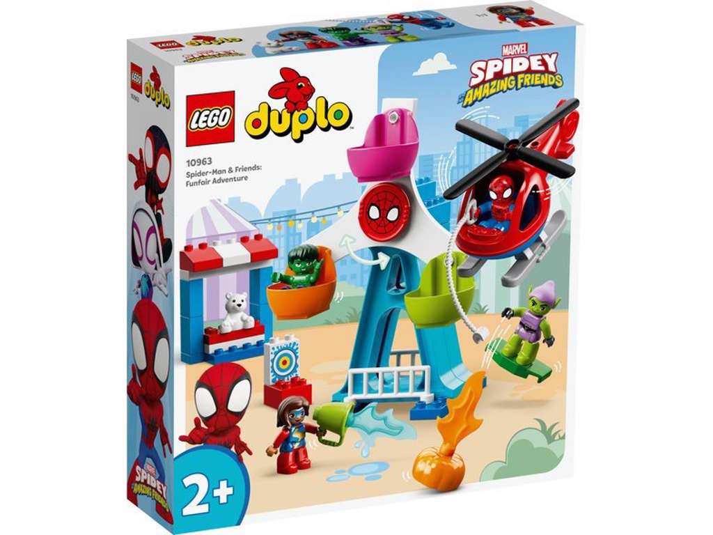 LEGO DUPLO - Spider-Man og venner: Eventyr i forlystelsesparken - 10963