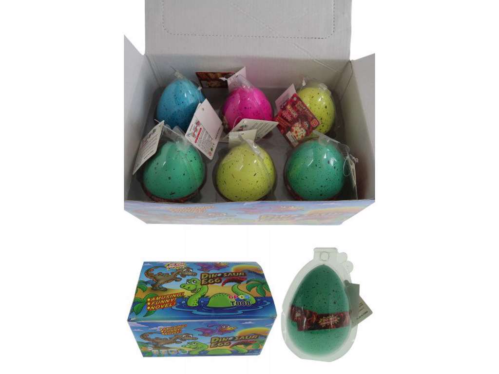 Voksende dino æg 10 cm