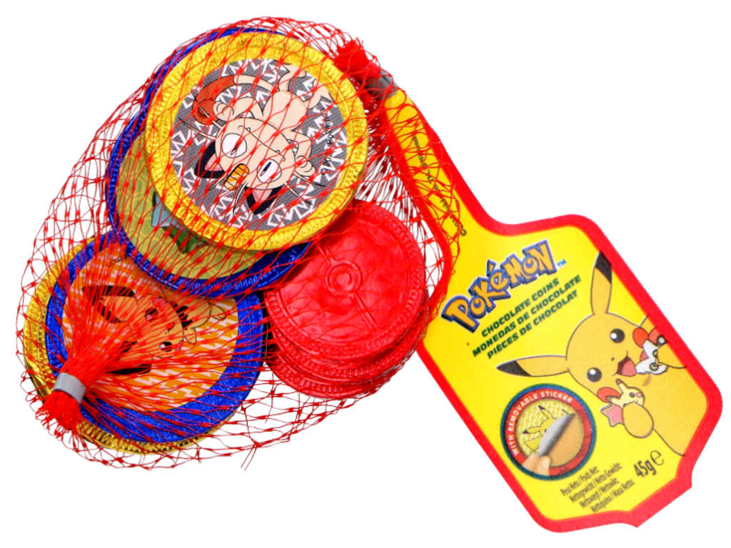 Pokémon chokolademønter