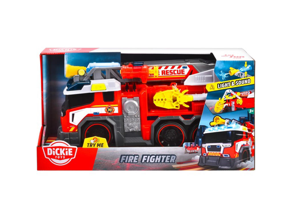 Brandbil med lys & lys