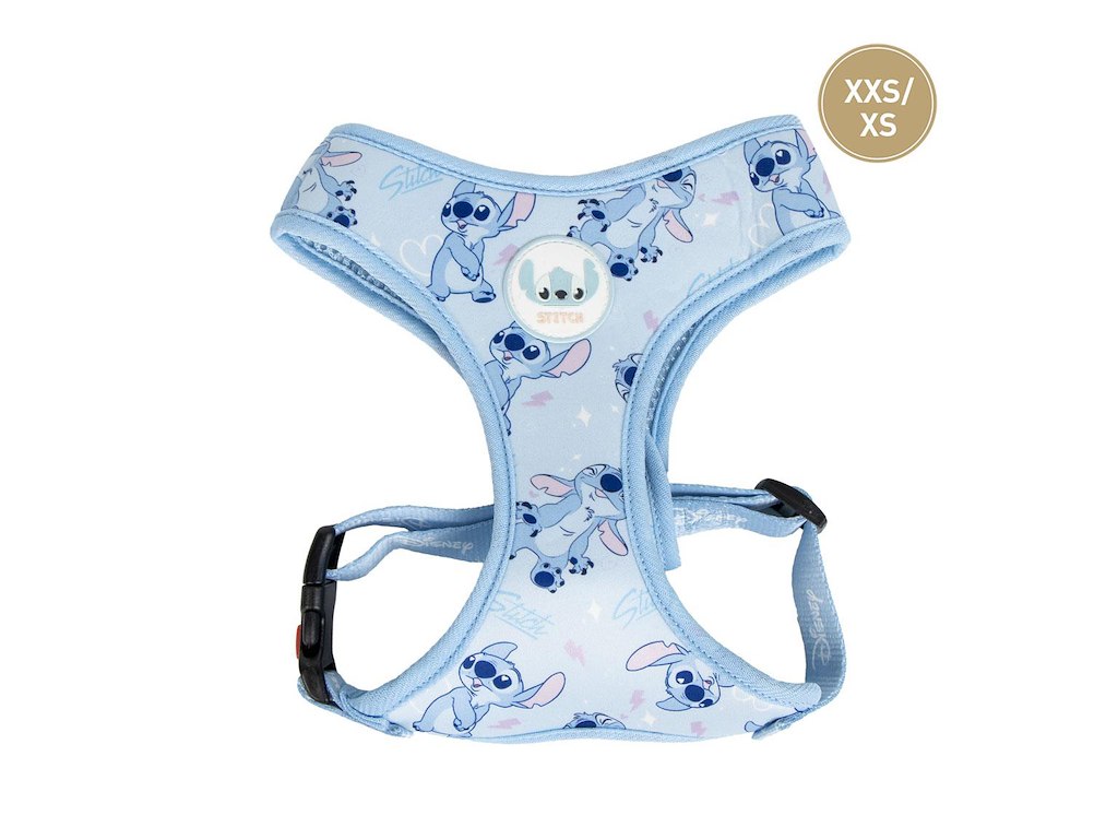 Hundesele med Stitch i fuld figur - XXS/XS