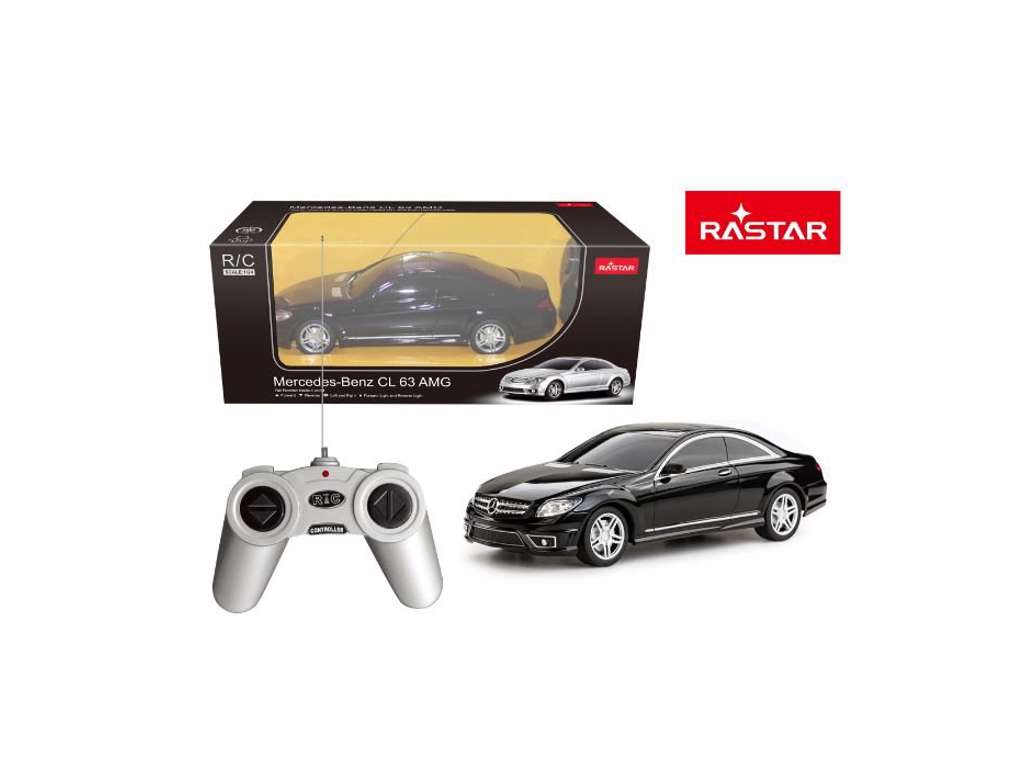 Fjernstyret Mercedes-Benz CL63 AMG 1:24 - Sort