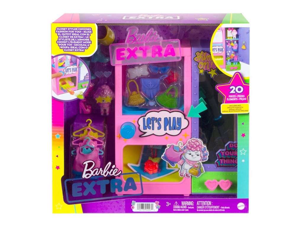 Barbie Extra Fashion Vending Machine playset