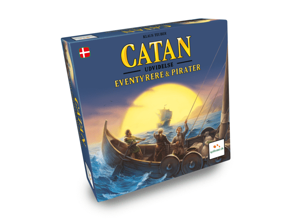 Catan: Eventyrere & Pirater (DA) - brætspil fra Lautapelit