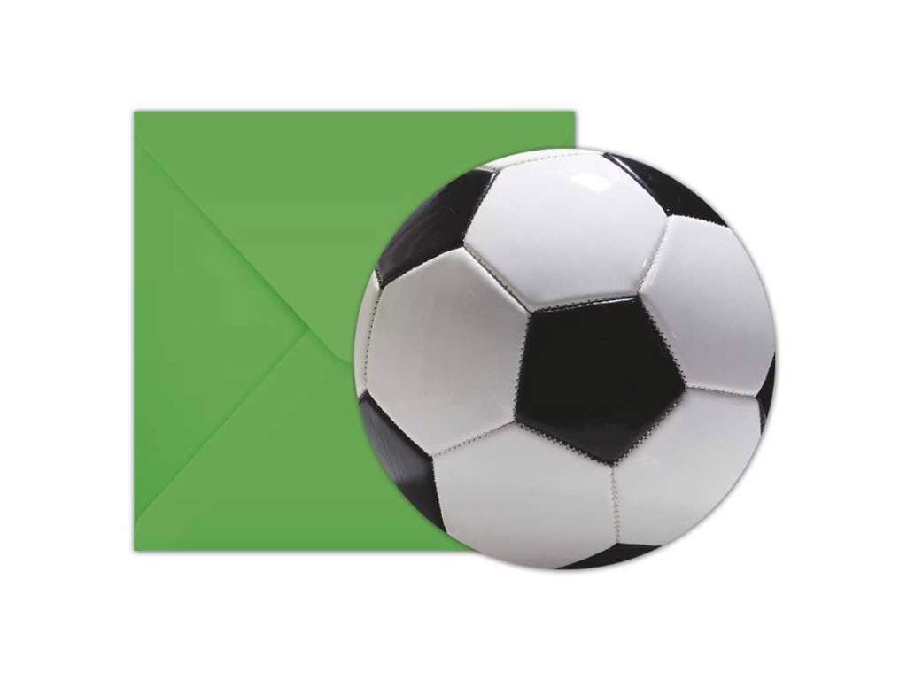 Fodbold Invitationskort