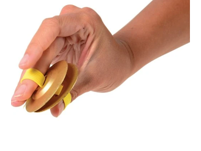 Fingerbækken/cymbals fra Rubies