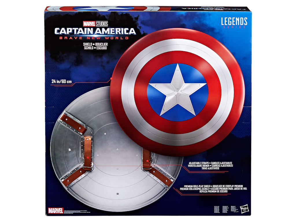 Captain America: Brave New World Marvel Legends Premium Role-Play Shield 60 cm