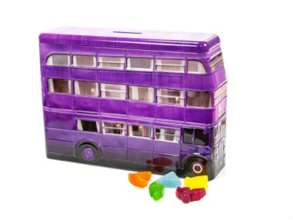 Harry Potter Knight Bus sparebøsse med vingummier