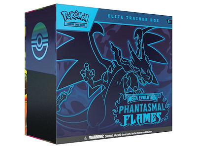 Pokémon Mega Evolution Phantasmal Flames Elite Trainer Box