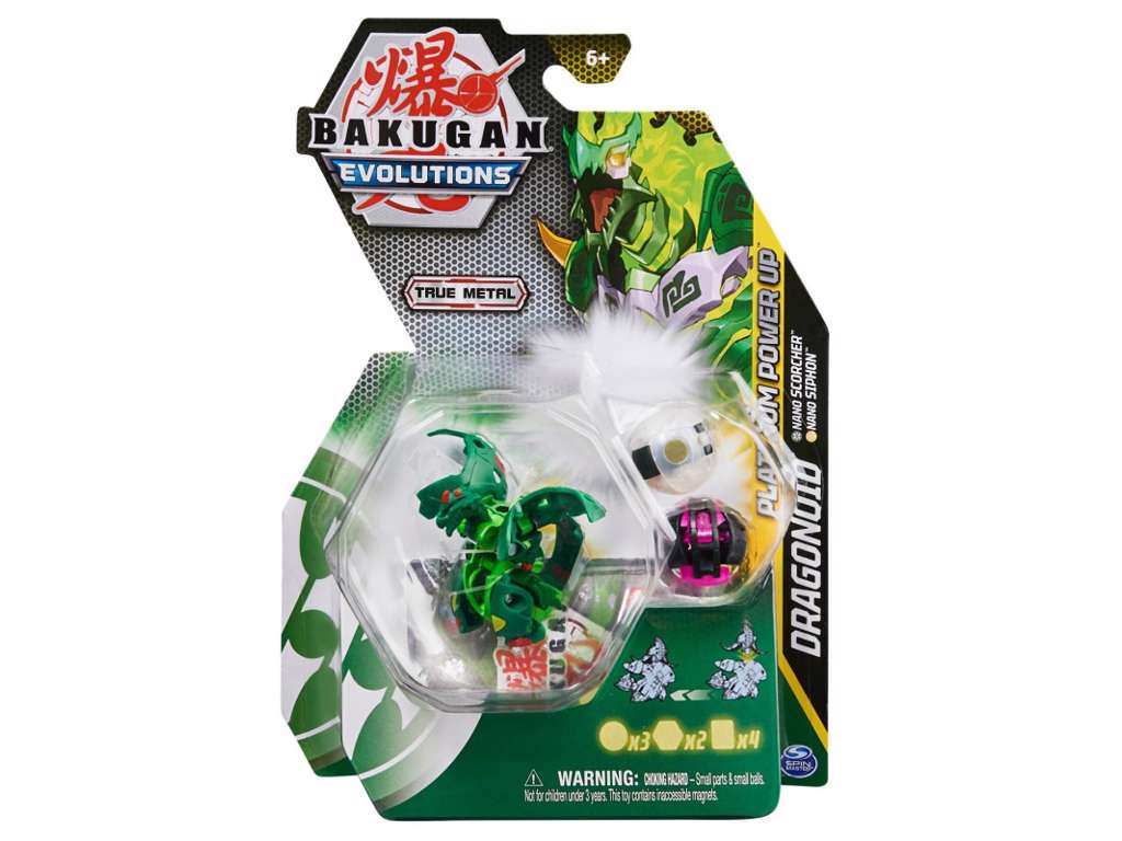 Bakugan Evolutions Dragonoid med Nano Scorcher & Siphon