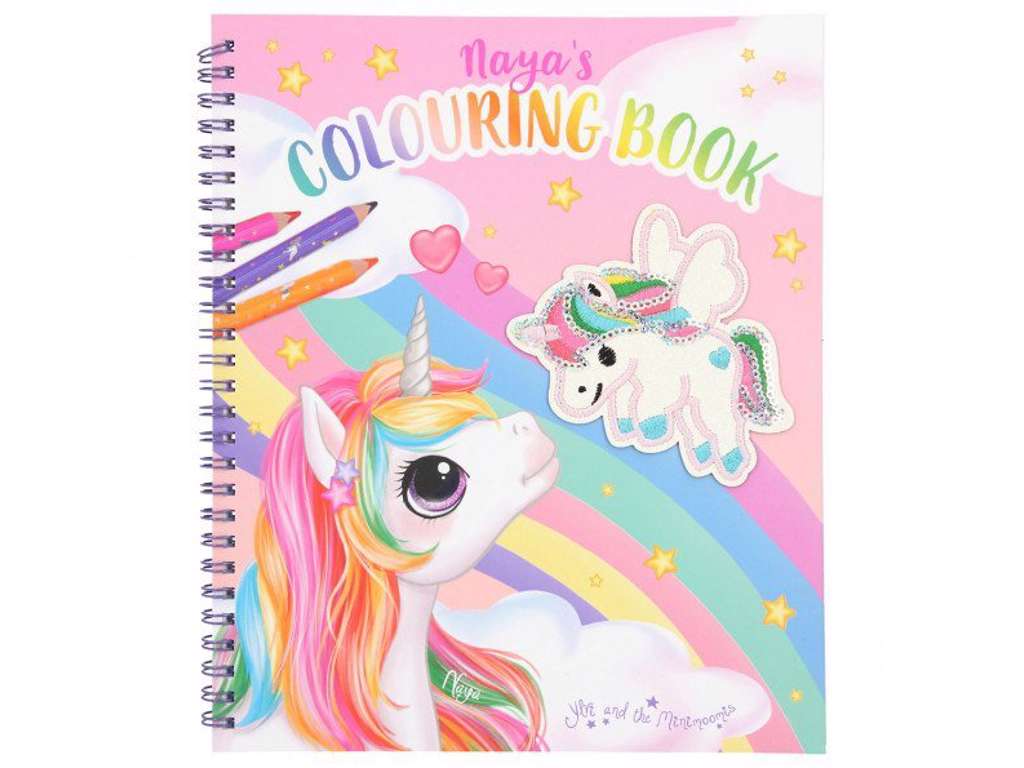 Ylvi malebog med pailletter