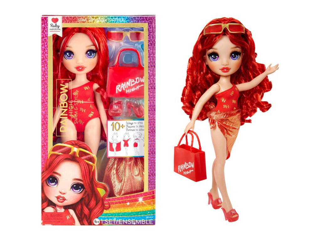 Rainbow High Swim and Style Fashion Dolls - Ruby Anderson