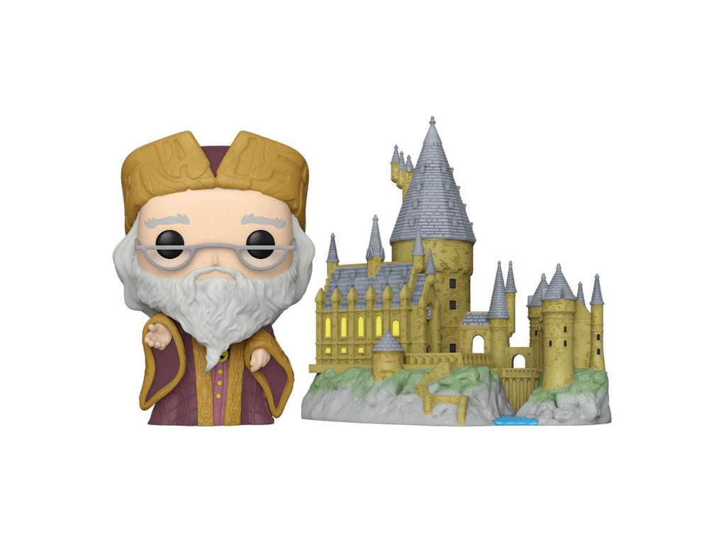 Harry Potter POP! Town Vinyl Figure Dumbledore w/Hogwarts 9 cm