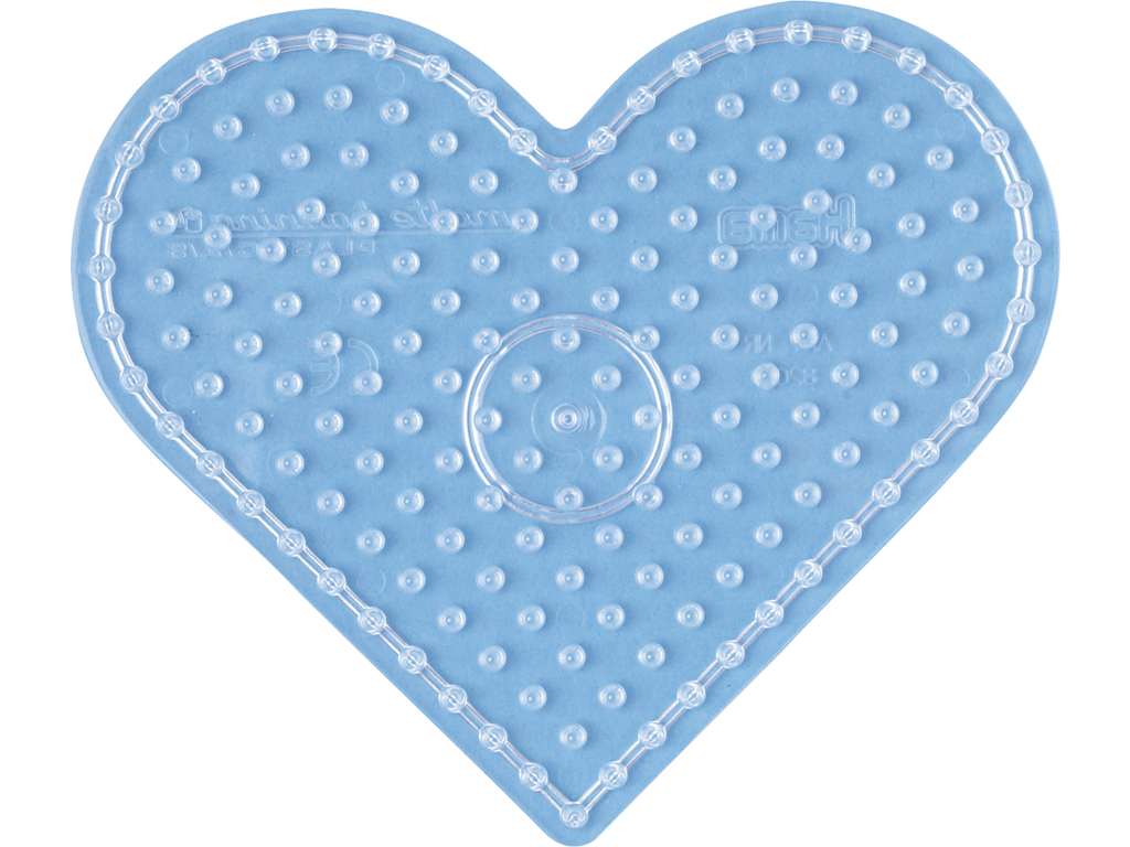 Hama Maxi Perler Stiftplade Hjerte - 8206