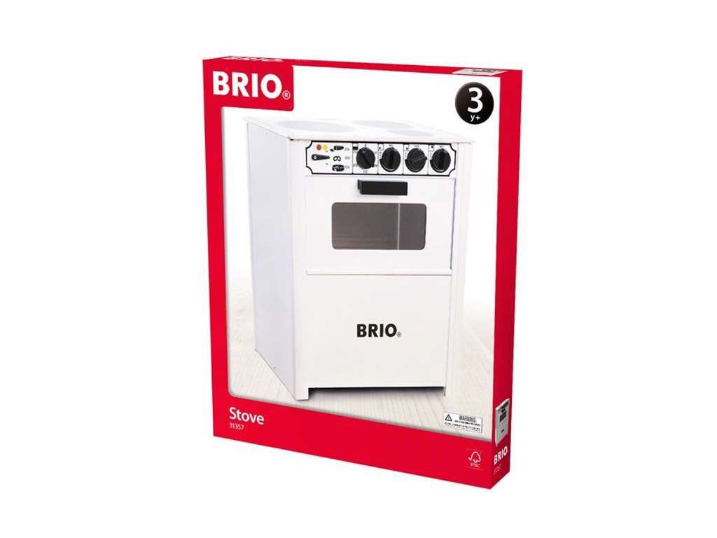 Komfur hvid fra Brio