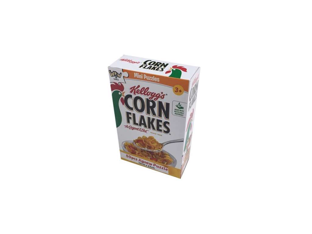 Kelloggs Corn Flakes puslespil på 50 brikker