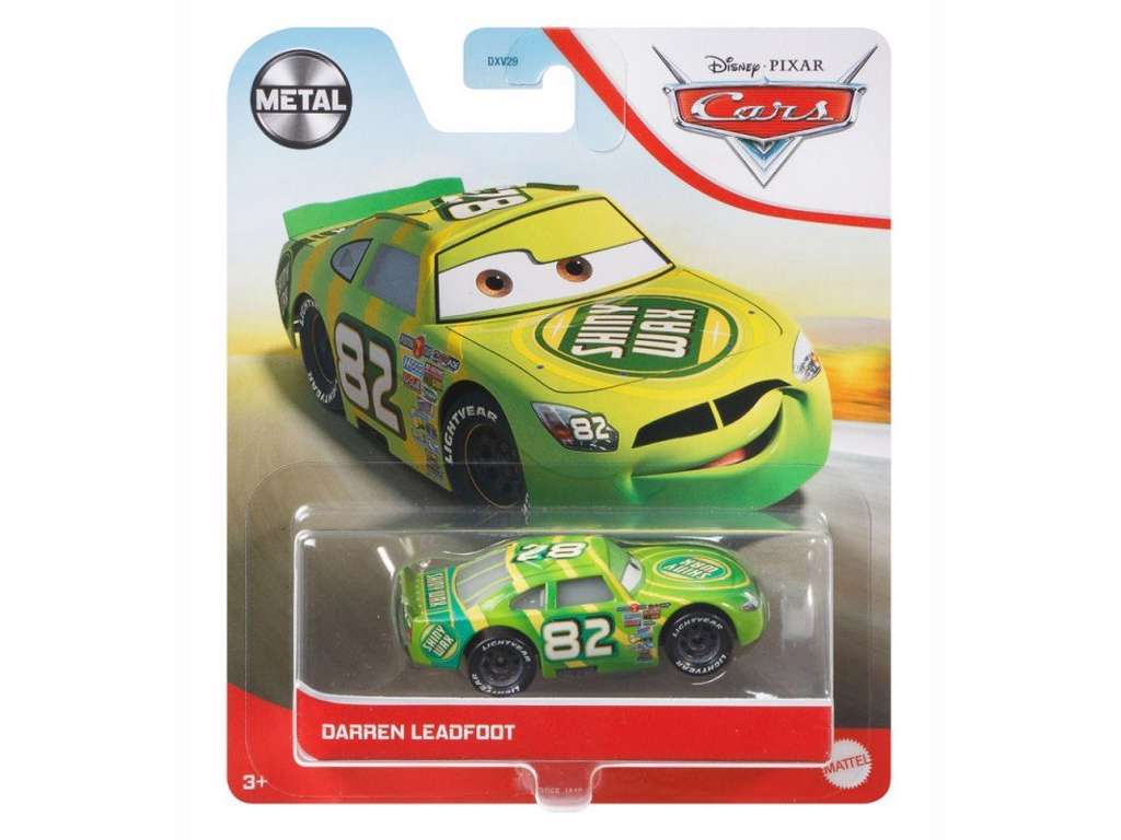 Darren Leadfoot metalbil fra Cars 3