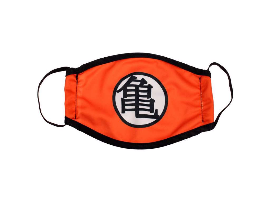 Dragon Ball Kame Symbol ansigtsmaske str small (Mundbind)