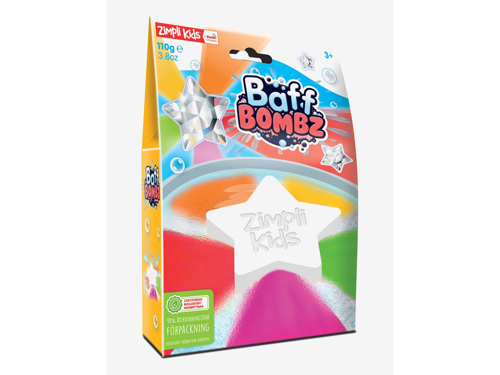 Zimpli Kids Star Baff Bombz