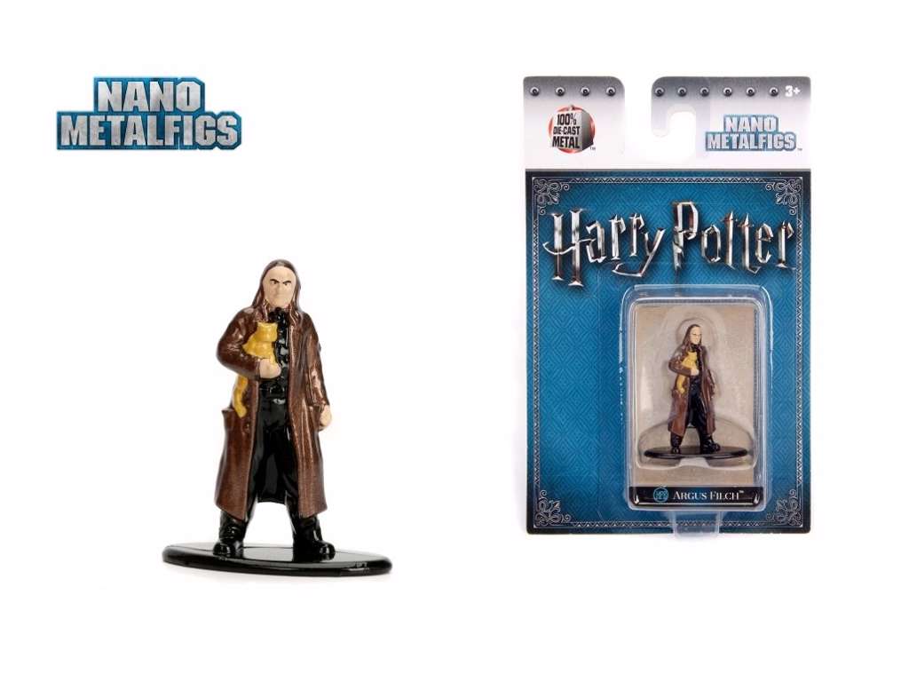 Harry Potter Nano Minifigs figur i metal - Argus Filch