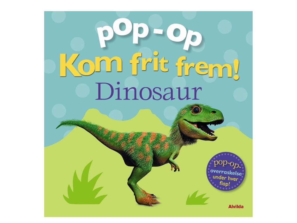 Kom frit frem - Dinosaur pop op bog
