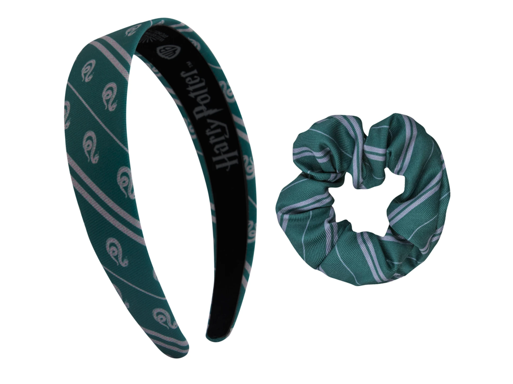 Scrunchie og hårbøjle - Slytherin - Harry Potter - Cinereplicas