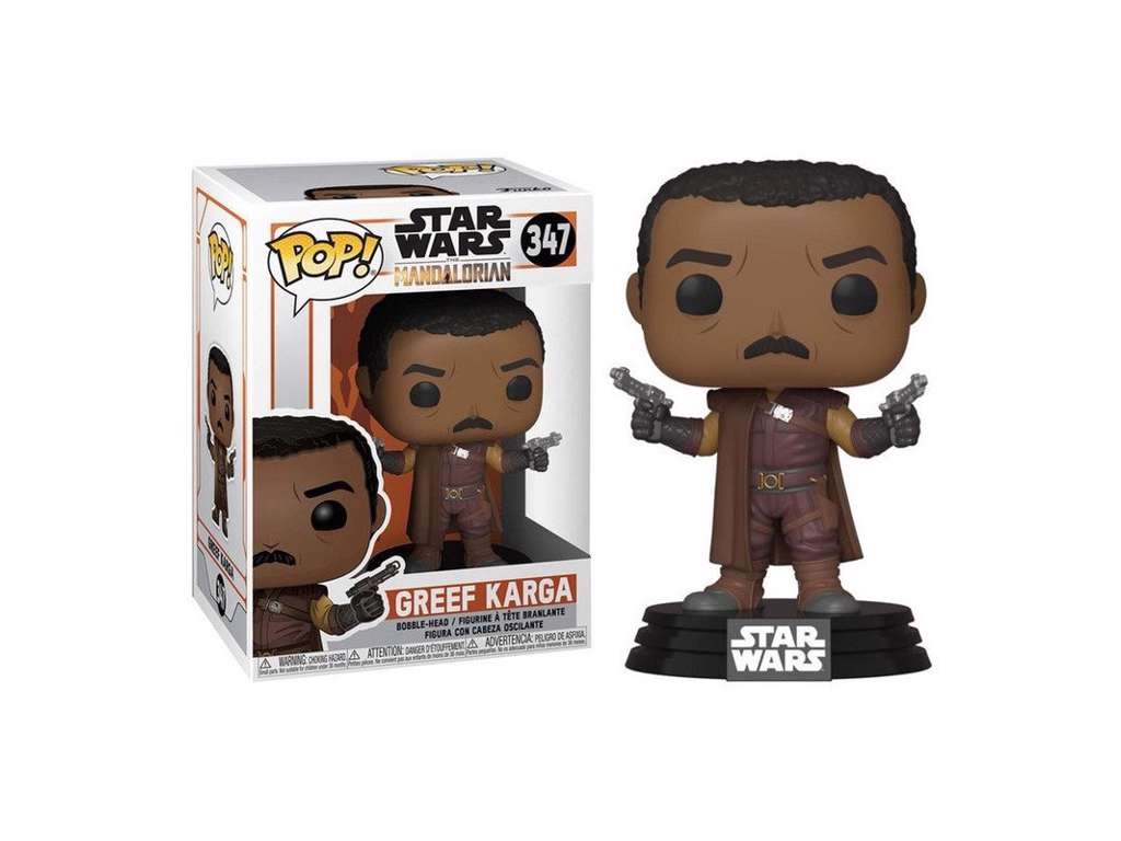 Star Wars The Mandalorian POP! vinyl figur af Greef Karga på 9 cm
