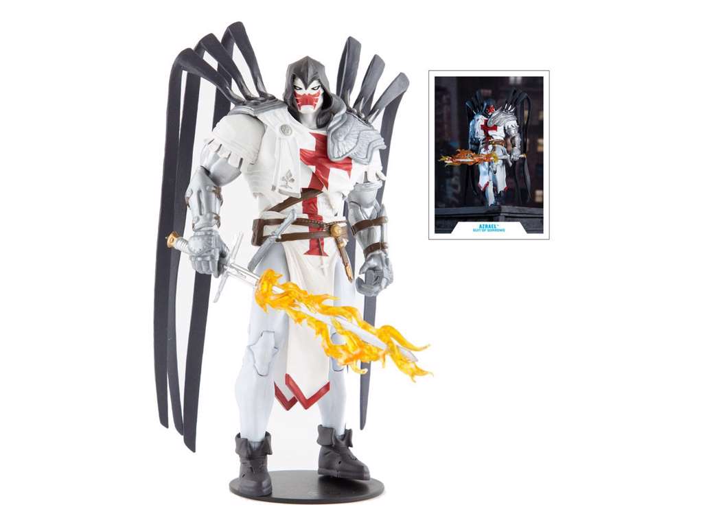 DC Multiverse Azrael Suit of Sorrows (Gold Label) actionfigur på 18 cm