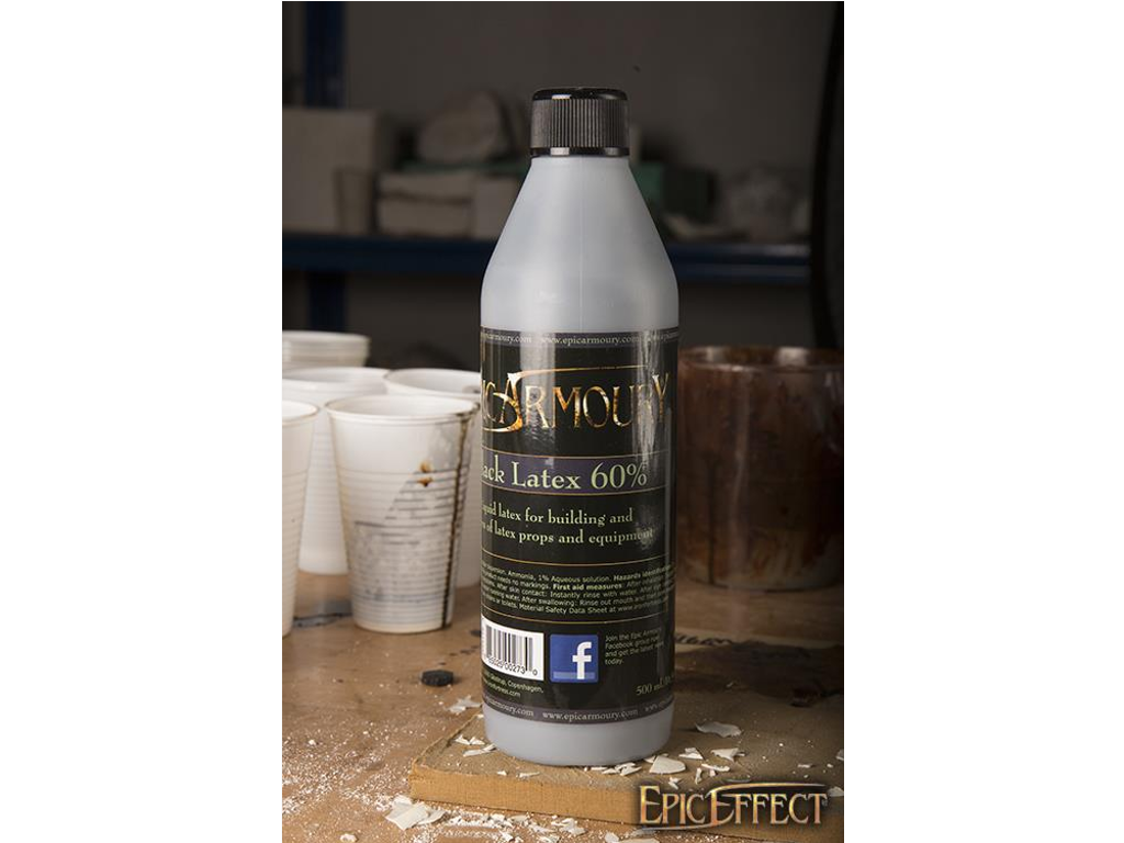 Latex - Black - 500 ml