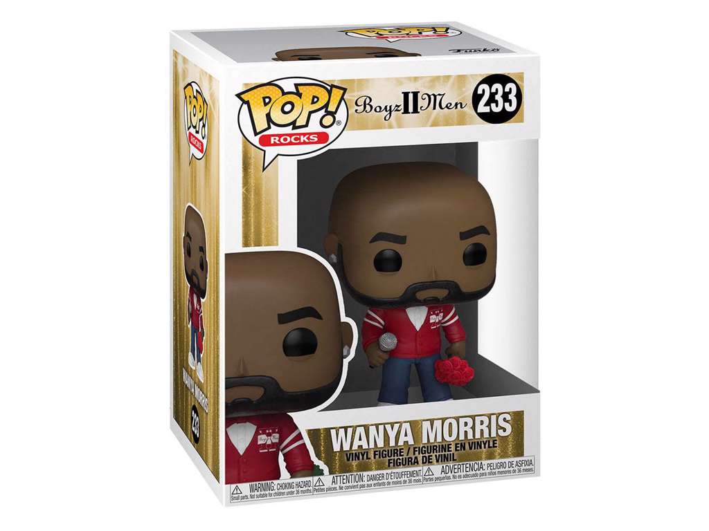 Boyz II Men POP! Rocks Vinyl Figure Wanya Morris 9 cm