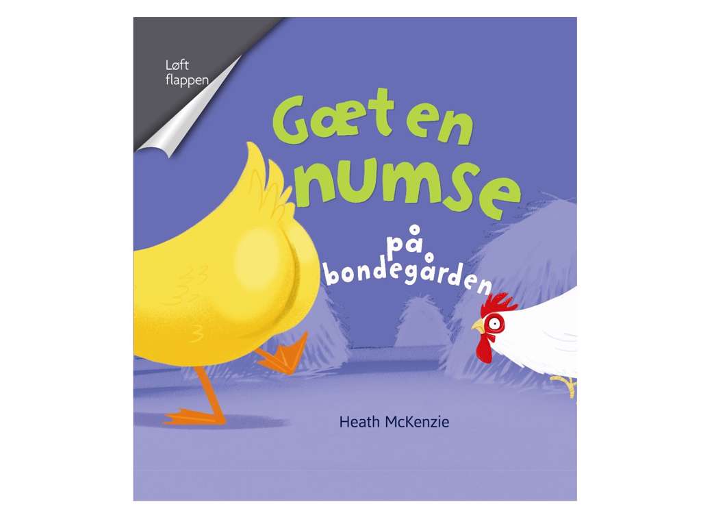 Gæt en numse - På bondegården - børnebog