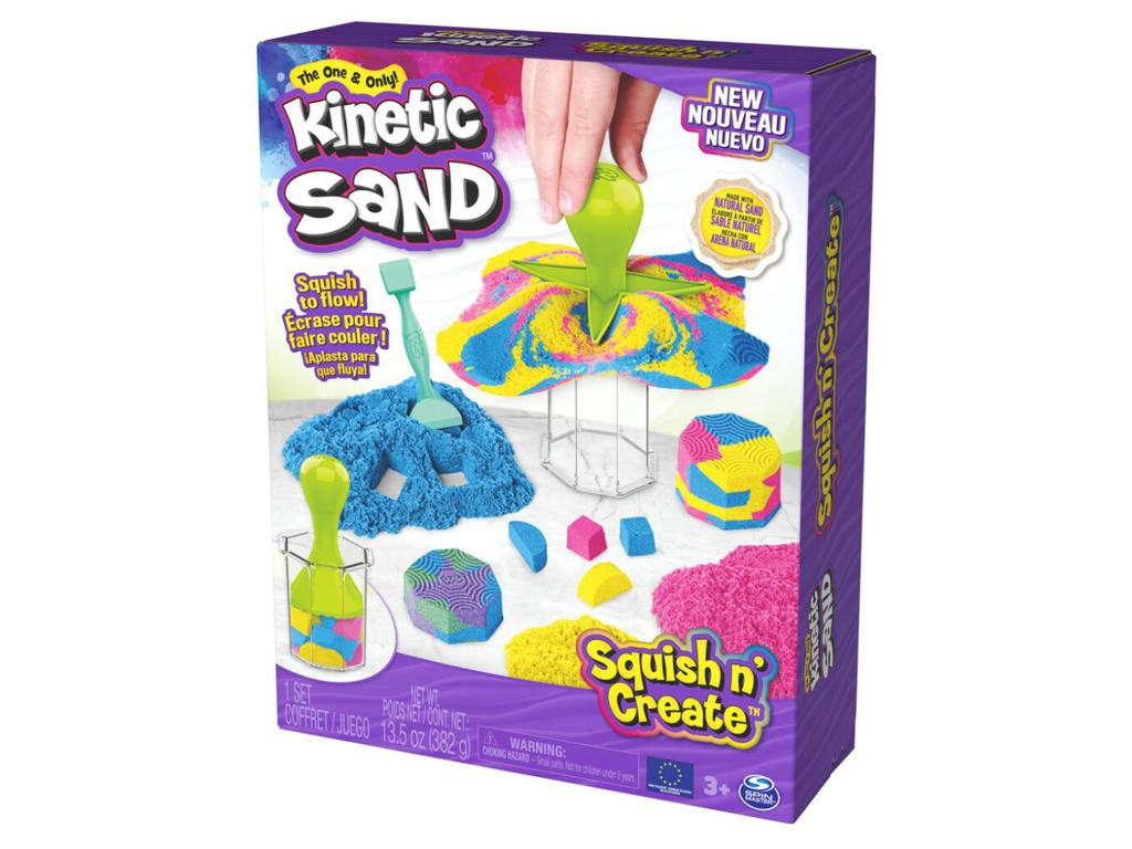Kinetic Sand Squish N' Create