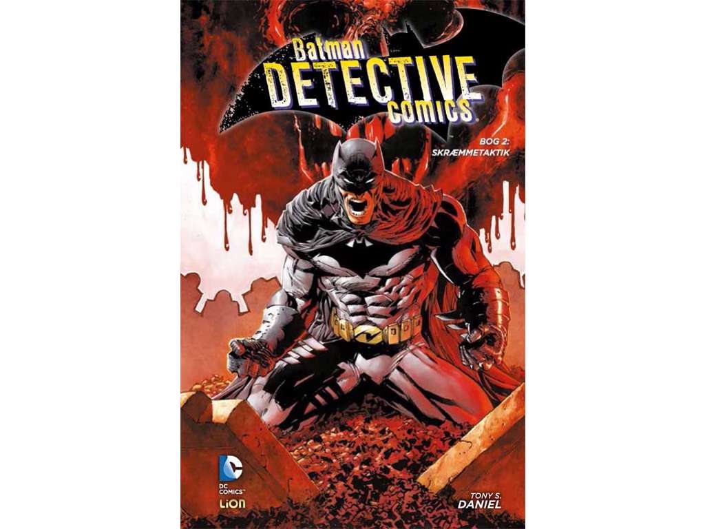 Batman Detective Comics bog 2: Skræmmetaktik - dansk deluxe tegneserie