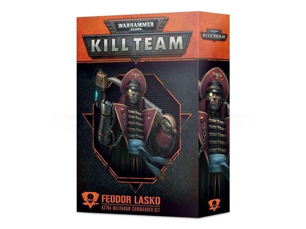 Kill Team Feodor Lasko Astra Militarum Commander Set *Udgået