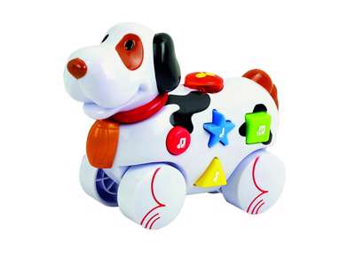 Musikdyr med hjul og lys og 40 melodier fra B beez