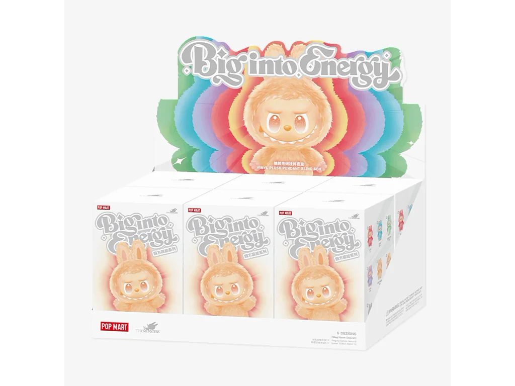 Original Labubu The Monsters "Big into Energy" fra Pop Mart