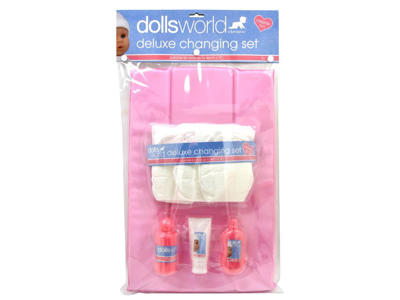 Luksus puslesæt m/underlag, bleer & flasker