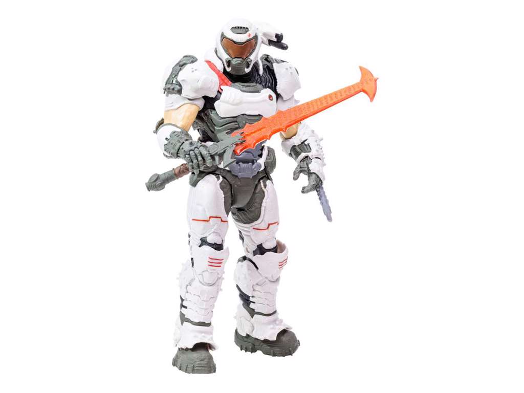 Doom Eternal Action Figure Doom Slayer (White Armor) 18 cm