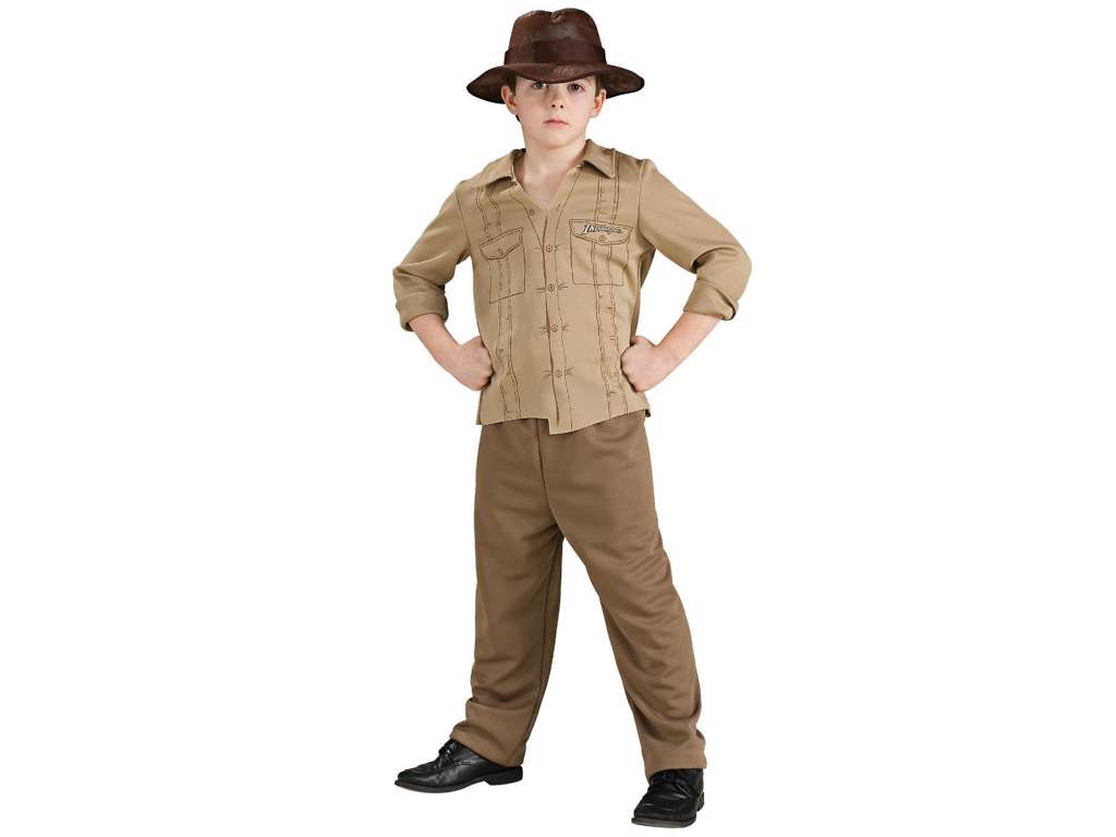 Indiana Jones Børnekostume fra Rubies - 3-4 år