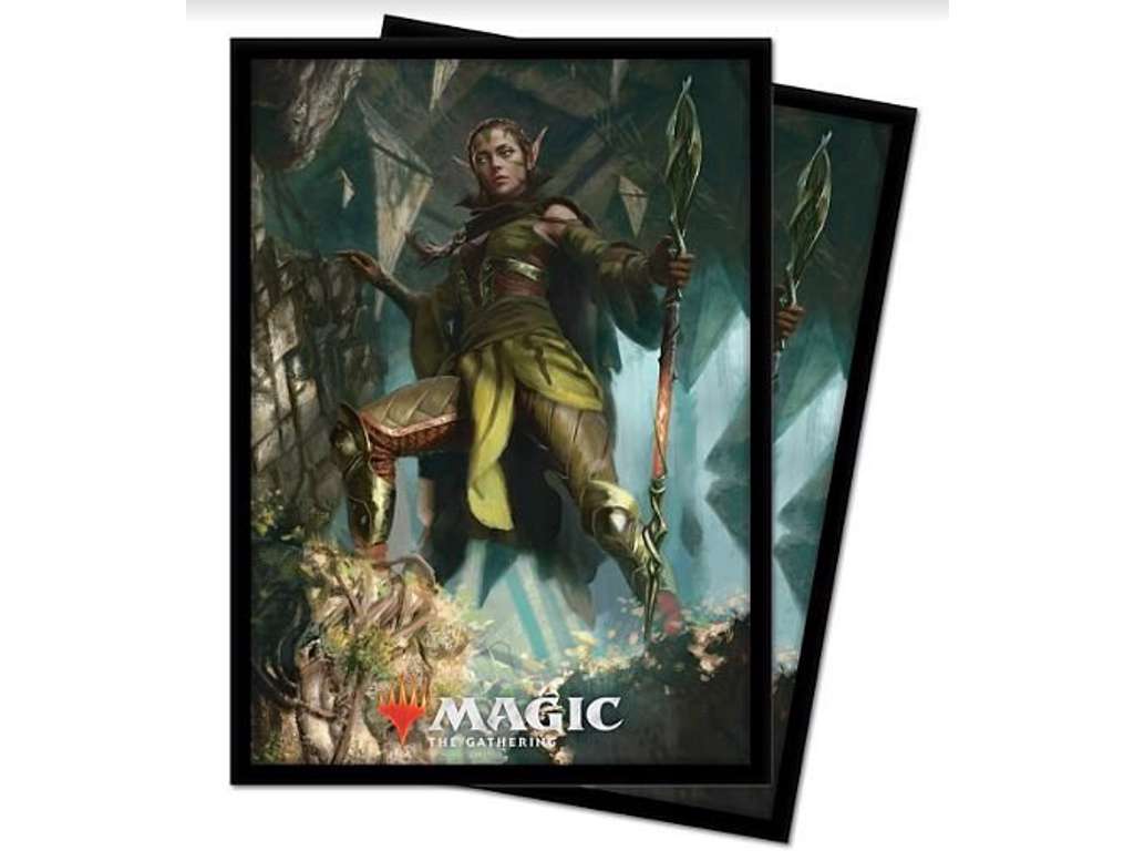 Magic The Gathering Zendikar Rising sleeves med Nissa