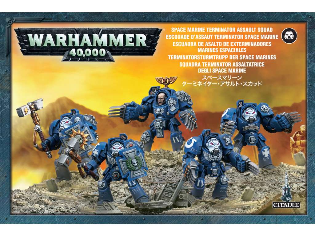 Space Marines Terminator Assault Squad