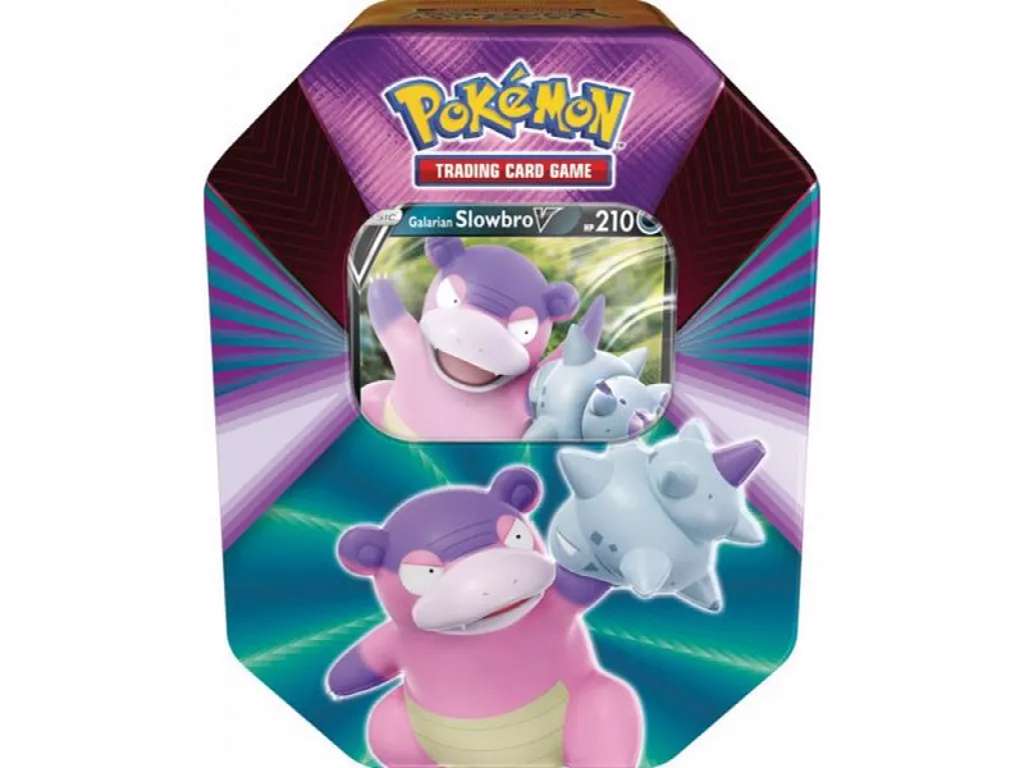 Pokémon Spring 2021 V Tin - Galarian Slowbro