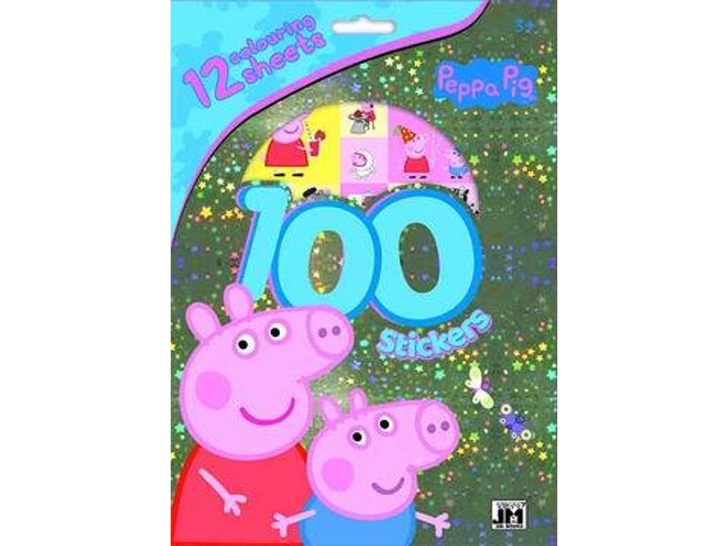 Gurli Gris klistermærkesæt med 100 klistermærker