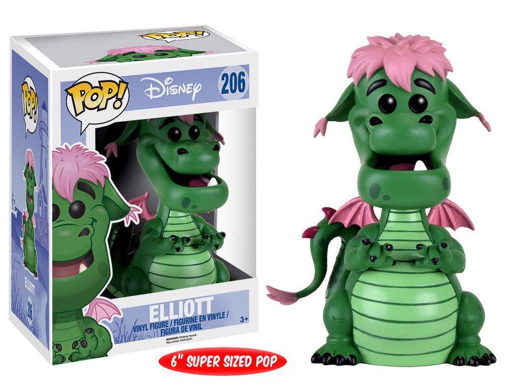 Pete's Dragon POP! Disney vinyl figur af Elliott på 15 cm