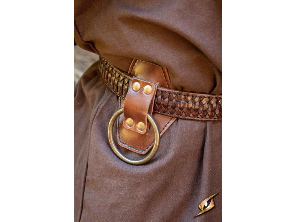 Ring Small - Faux Leather - Brown