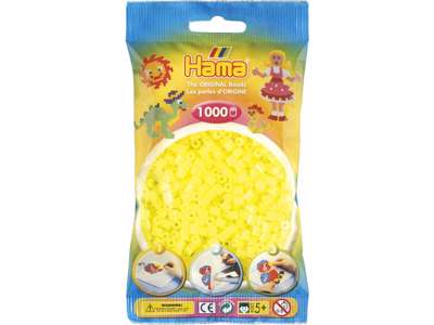 1000stk. Hama Midi neon gul  207-34