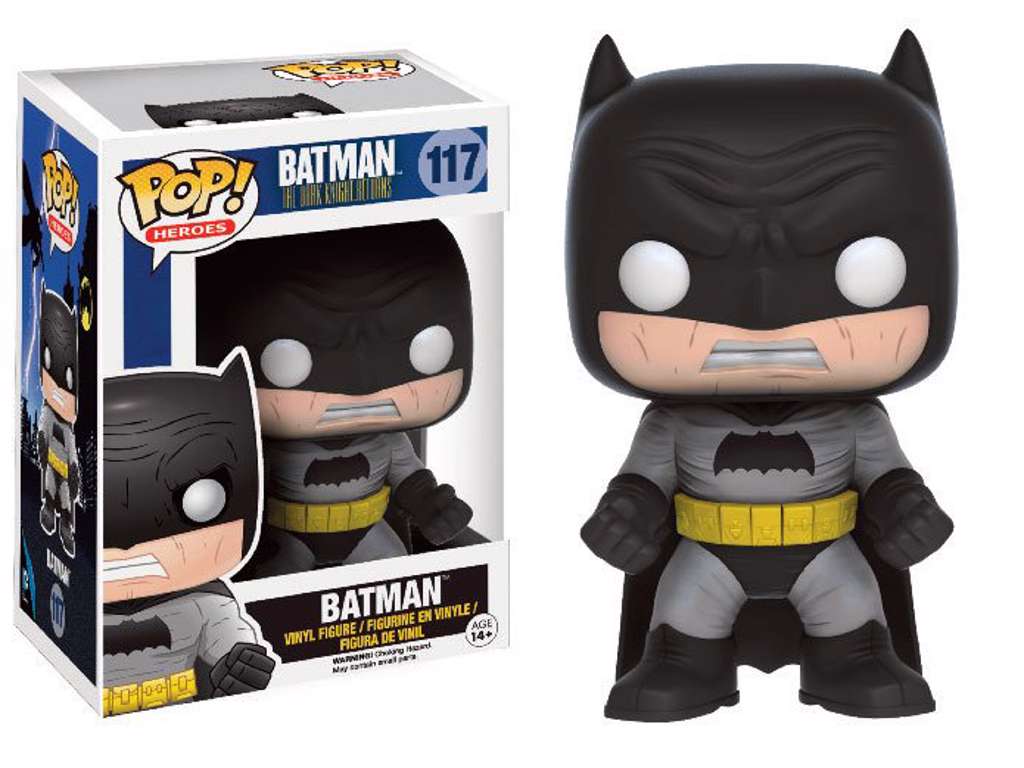 Batman The Dark Knight Returns POP! vinyl figur af Batman (Black Costume) på 9 cm