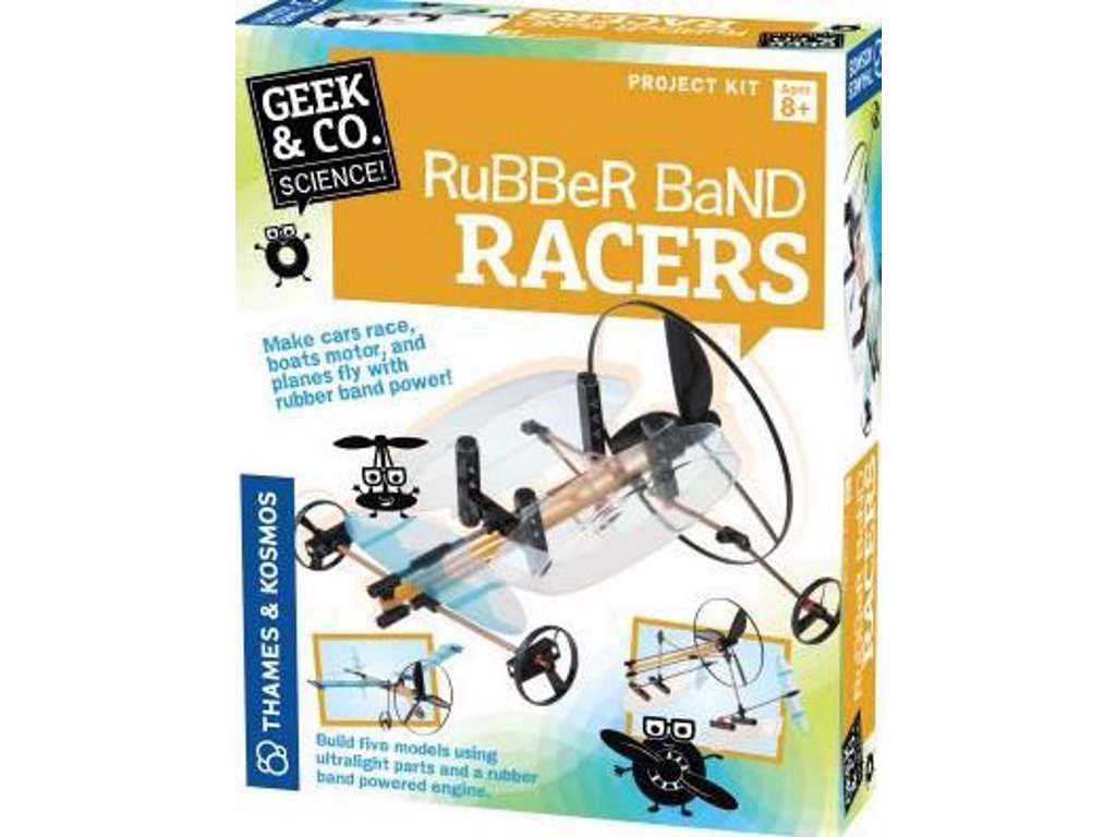 Rubber Band Racers - Geek&Co - Science - fra Kosmos